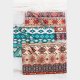 S18-9-5-MP0088- AZTEC PATTERN POUCH-BROWN/6PCS