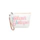 S17-8-4-HDG3930-12 - YEEHAWS & HELLNAWS PRINT COSMETIC POUCH BAG W/ WRISTLET/6PCS