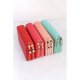 S2-8-2-HDG2000RD RED DOUBLE ZIPPER WALLET/6PCS