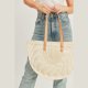 S30-1-1-MI-MB0179BE-ROUND BOTTOM SHAPE STRAW TOTE BAG-BEIGE-6PCS