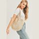 S30-1-1-MI-MB0179BE-ROUND BOTTOM SHAPE STRAW TOTE BAG-BEIGE-6PCS