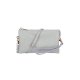 S23-13-3-HDG3138LGY-LEATHER CROSSBODY BAG WITH WRISTLET-LIGHT GRAY/6PCS