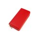 S2-8-2-HDG2000RD RED DOUBLE ZIPPER WALLET/6PCS