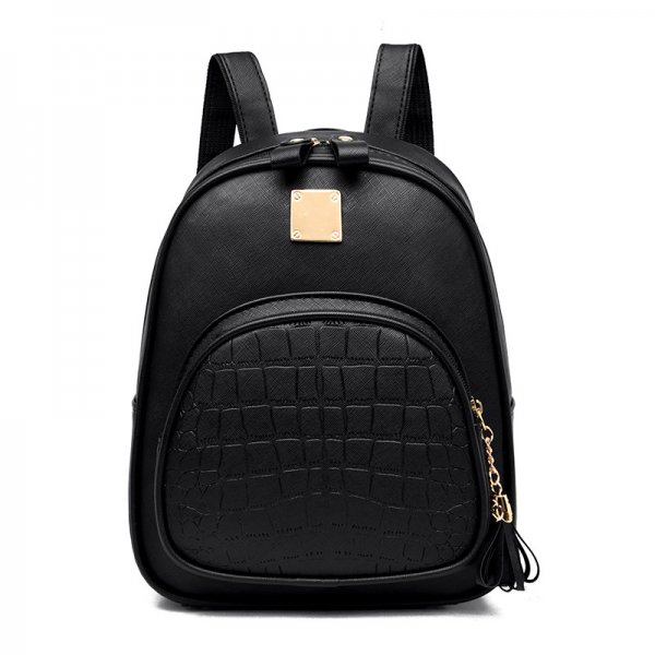 Fashion embossed women's backpack