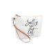 S18-8-2-HDG3930-5 - SALTY AND LIT MATT 5:13 PRINT COSMETIC POUCH BAG W/ WRISTLET/6PCS