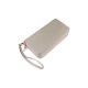 S2-8-1-HDG2000LGY LIGHT GRAY DOUBLE ZIPPER WALLET/6PCS